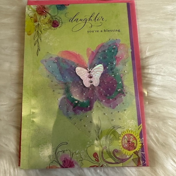 🧡10/$10 Colorful Butterfly Greeting Card - Picture 1 of 3